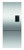 Fisher & Paykel 413L Ice & Water Bottom Mount Refrigerator- RF442BRPUX6