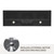 Amore UMLUCIA9BM9 Lucia Black 900mm Undermount Rangehood with External Motor
