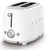 Smeg TSF01WHAU 2 Slice 50's Style White Toaster
