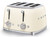 Smeg TSF03CRAU 50’s Style 4 Slot Toaster Cream