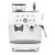SMEG EGF03WHAU Manual Coffee Machine with Grinder | 50's Style Espresso Machine