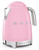 Smeg KLF04PKAU 1.7L Variable Temperature Electric Kettle | Pink
