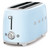 Smeg TSF02PBAU 4 Slice Toaster | Retro Style | Pastel Blue