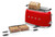 Smeg TSF02RDAU 4 Slice Toaster | Retro Style Red Toaster