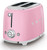 Smeg 50's Style 2 Slice Toaster Pink