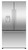 Fisher & Paykel 612L Series 7 French Door Ice & Water Refrigerator