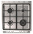 Haier 60cm 500 Series Freestanding Oven with Gas Cooktop - HOR60S11MSX2