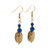 SCARUB & LAPIS EARRINGS
