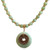 JADE BI-DISC NECKLACE