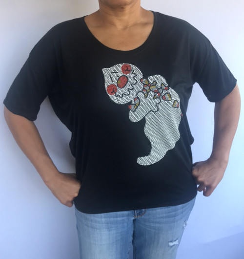 Halloween Shirts for Women Plus Size 1X 2X 3X 4X 5X Plus Size