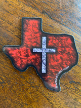 Texas Cross Magnet