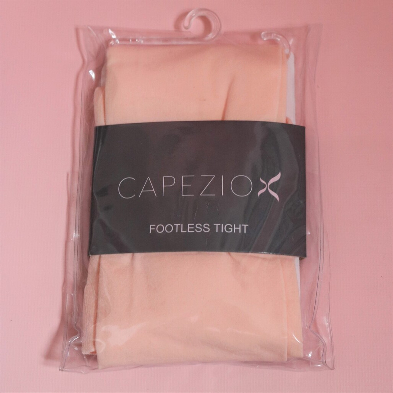 Capezio Essential Pink Footless Tights V1885