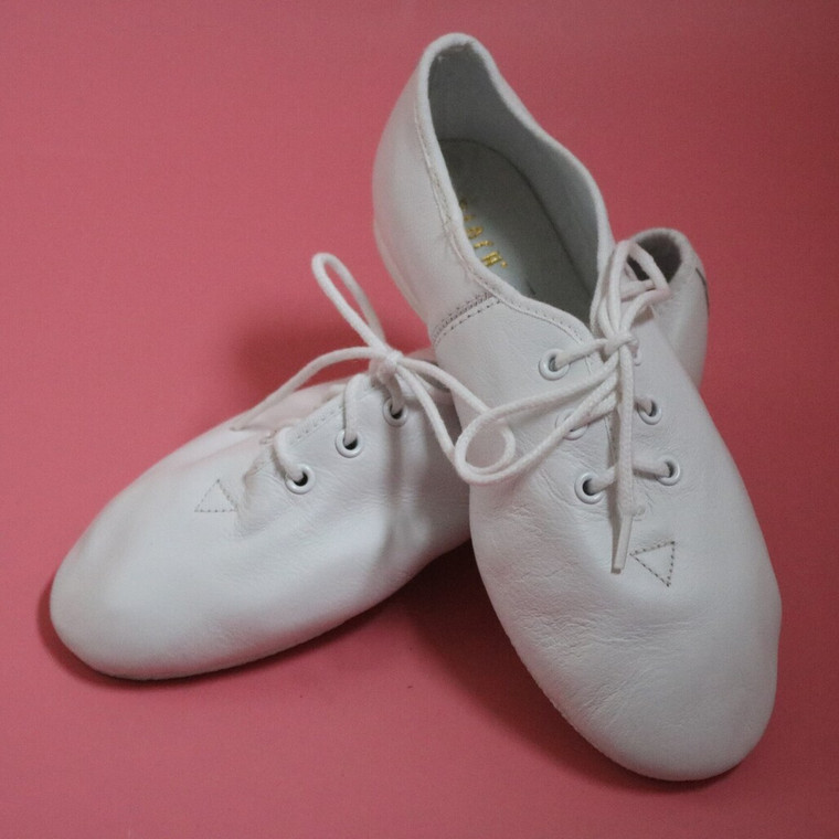 Bloch S0402 White Jazzlite Full Sole Jazz Shoes