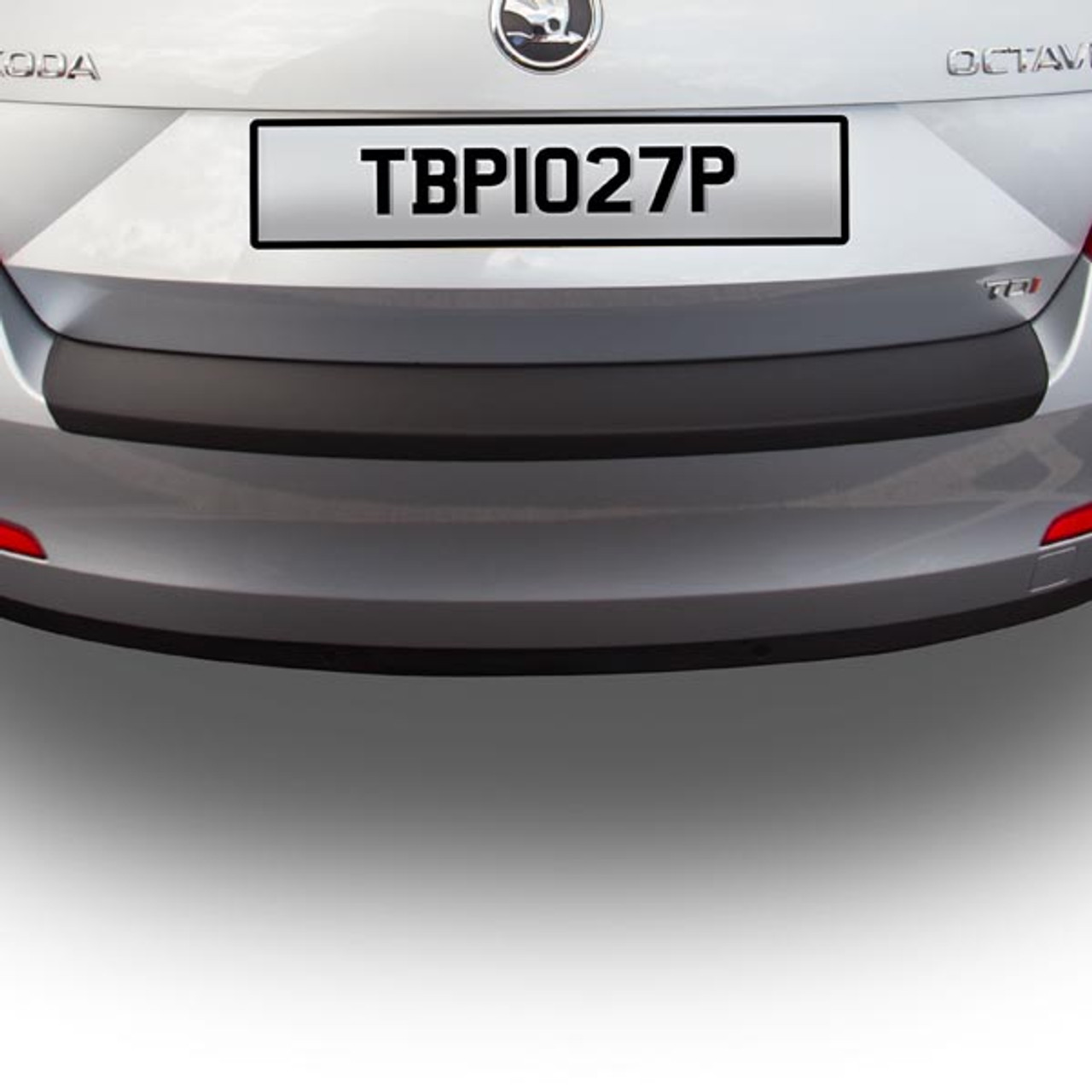 Plastic Bumper Protector for Skoda Octavia Hatchback 2012 to 2017