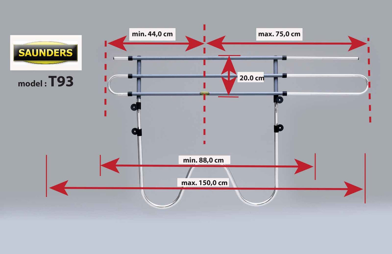 Saunders T93 Dog Guard For Hyundai i30 Hatchback 2012 - 2017