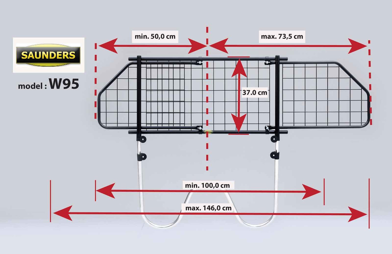 Saunders W95 Dog Guard For Suzuki Liana 2001 - 2006