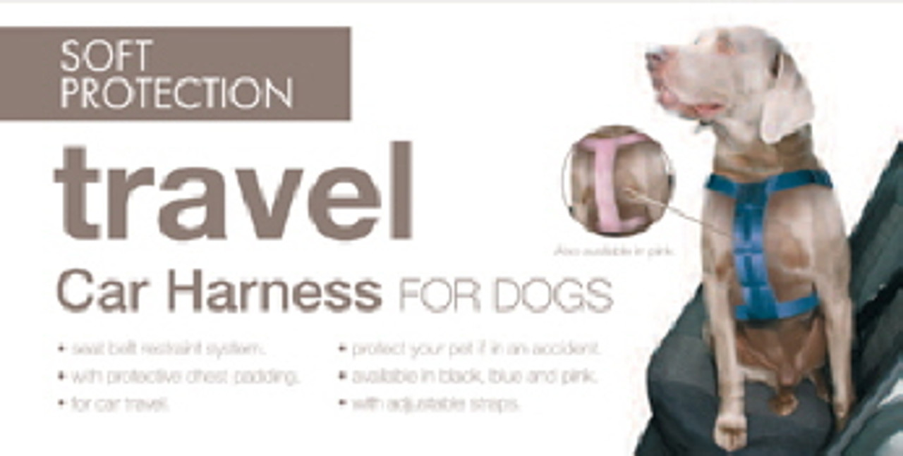 SMALL SIZE CAR TRAVEL HARNESS FOR DOGS