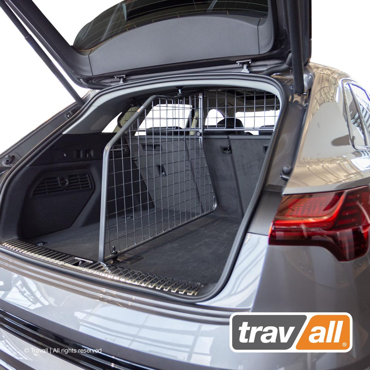 Travall® DIVIDER für den Audi Q4 e-tron (21>) [Hoher Kofferraum]