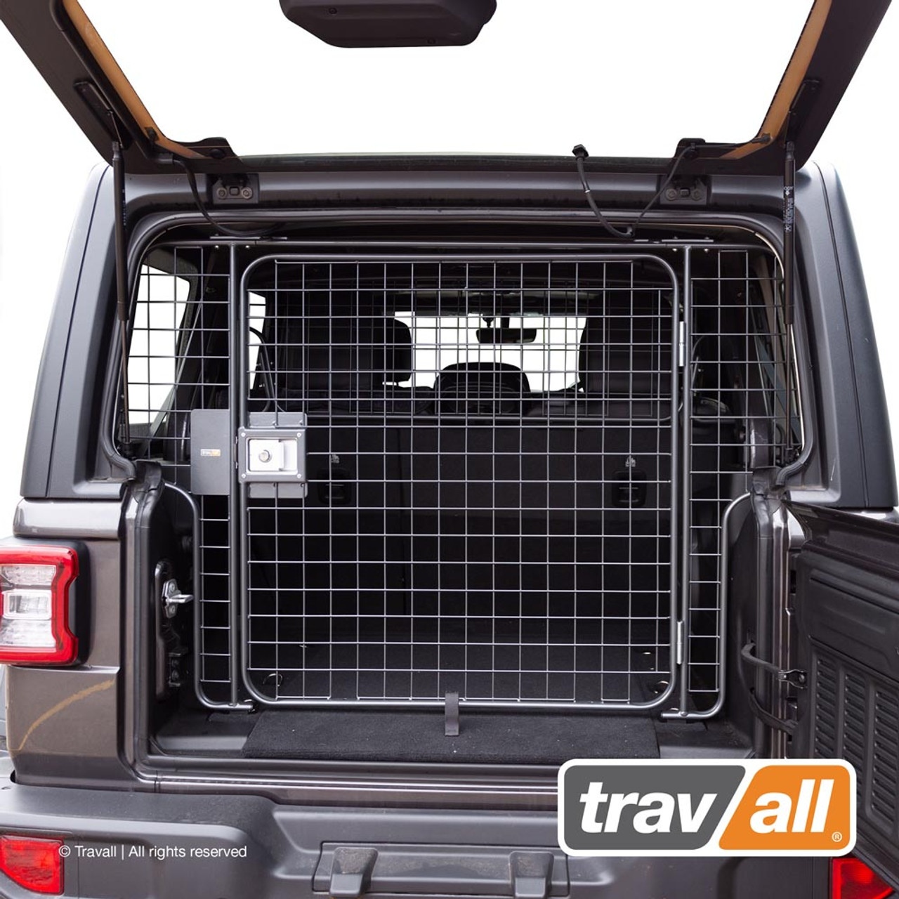 Lockable Tailgate Guard for Jeep Wrangler JL