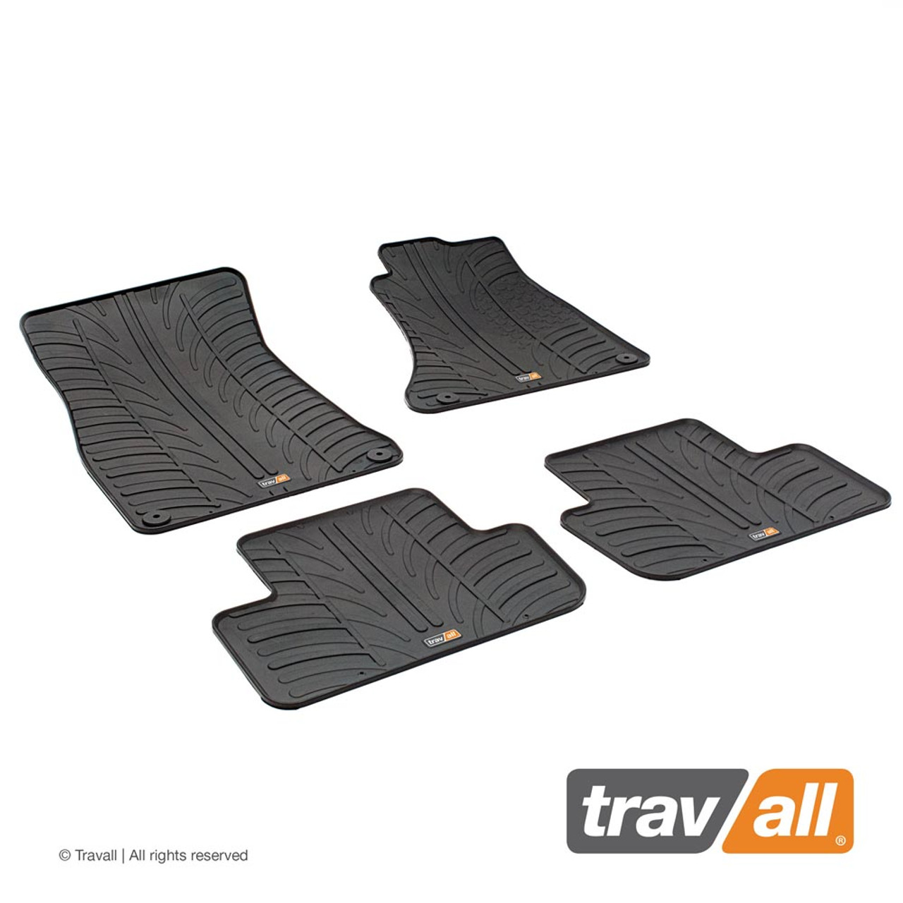 Custom Made Rubber Car Mats for Audi A4 2008 to 2015 and Audi A5 2007 to 2015