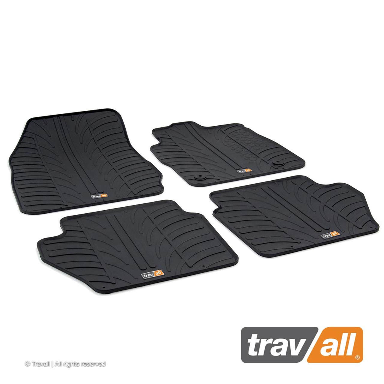 Custom Made Rubber Car Mats for Ford Fiesta 2008 to 2017