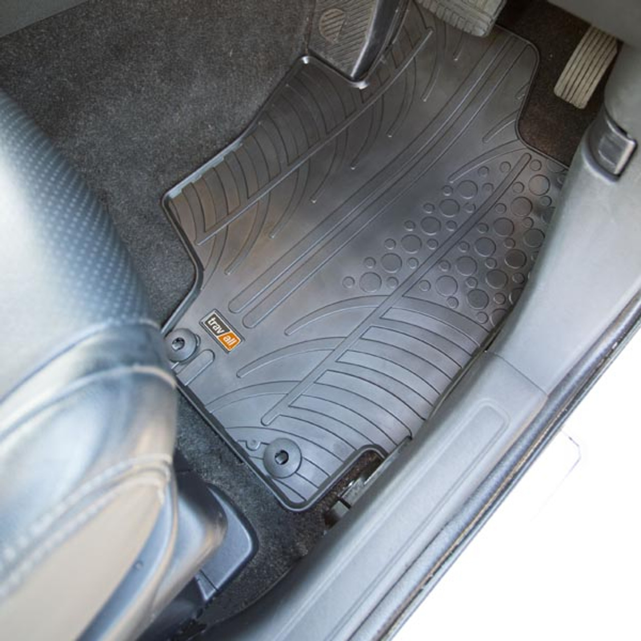 Custom Made Rubber Car Mats for Mitsubishi Outlander 2014 onwards [Hybrid only]