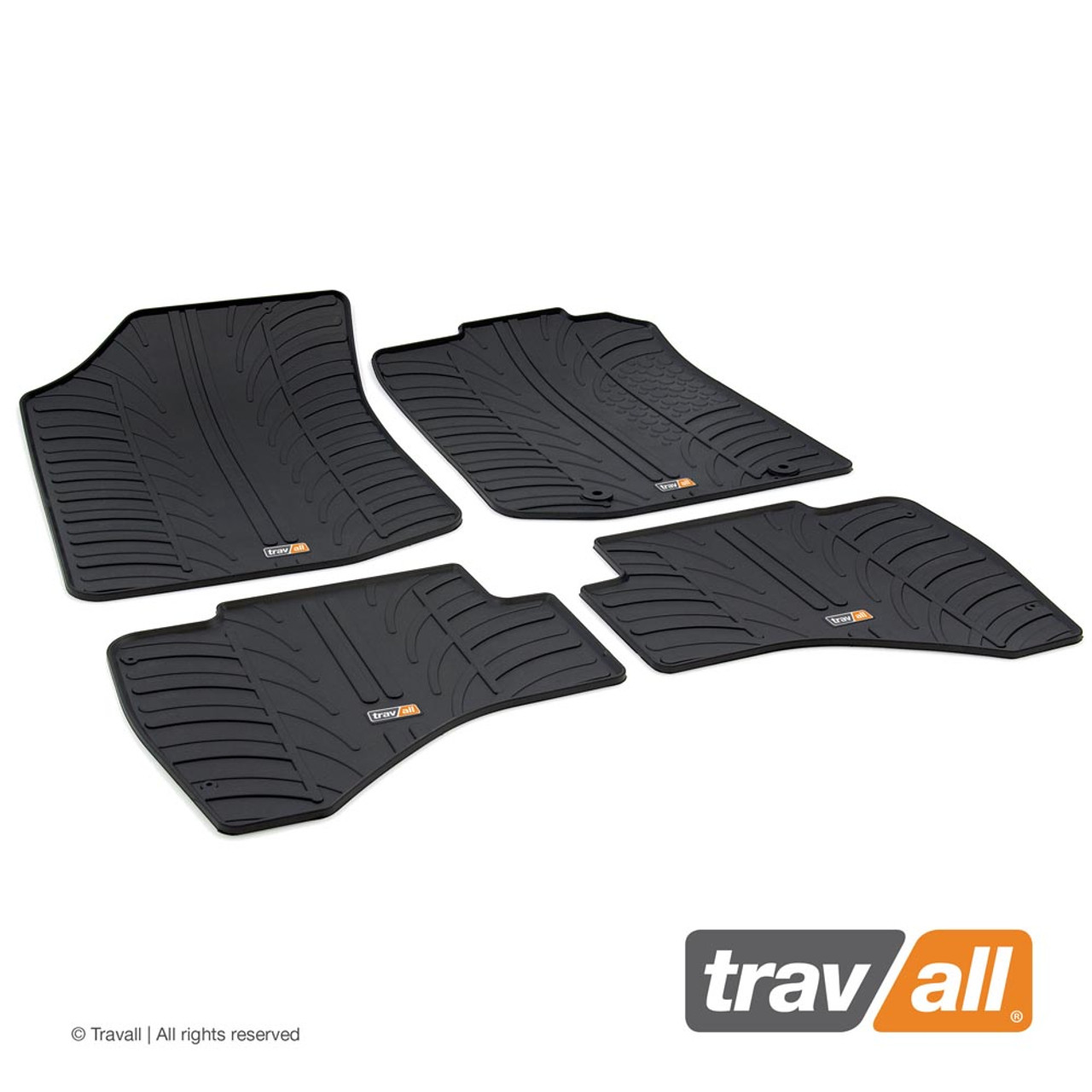 Custom Made Rubber Car Mats for Peugeot 108 Citroen C1 or Toyota Aygo 2014 onwards