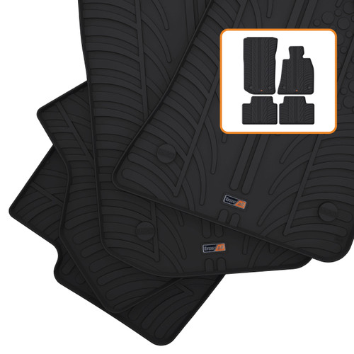 Rubber Car Mats for BMW 3 Series Saloon