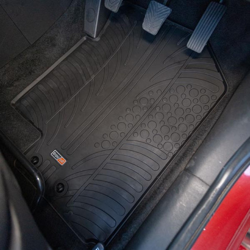 Custom Made Rubber Car Mats for KIA VENGA & HYUNDAI IX20 2010 onwards 5P+F