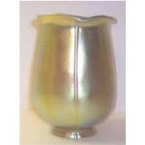 61973 Gold Iridescent Tulip Lamp Shades