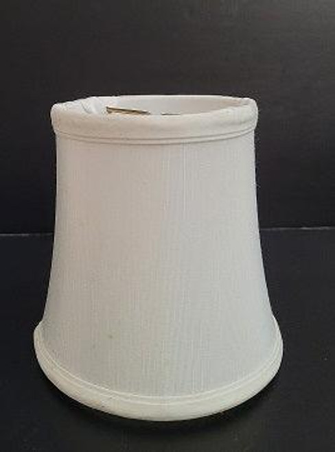 Luxury White Silk Chandelier Lamp Shade