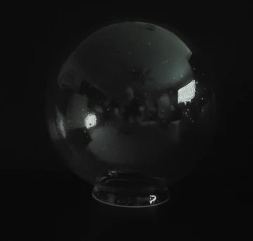Clear Seeded Globe - 8 inch Clear Seeded Globe - 8 inch