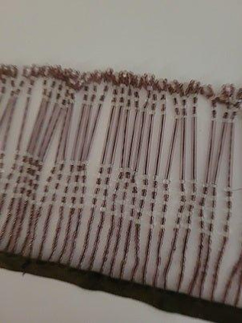 36263 Brown Beaded Fringe 36263 Brown Beaded Fringe