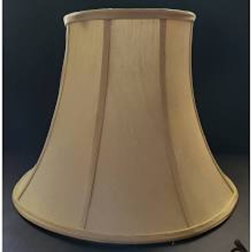 31317 Gold Silk Table Lamp Shade