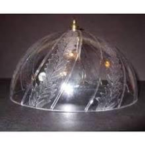 Clear Acrylic Clip On Ceiling Shade - 8 Bottom