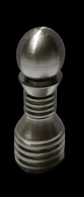 69267 Satin Finish Nickel Plated Finial 69267 Satin Finish Nickel Plated Finial