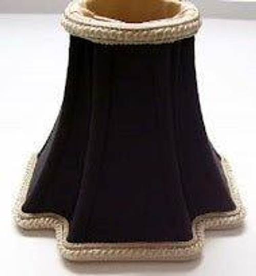 Black With Gold Lining Chandelier Lamp Shade Black With Gold Lining Chandelier Lamp Shade