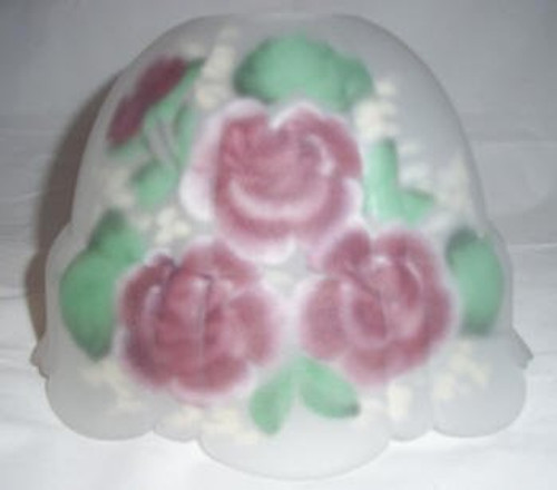 35013 Hand Painted Rose Design