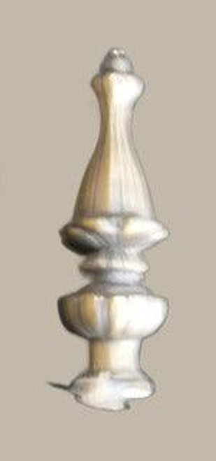 50920 Antique Die Cast Pyramid Finials 50920 Antique Die Cast Pyramid Finials