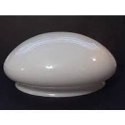 25658 White Opal Mushroom Shape 10 inch Fitter