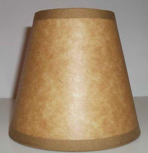 Kraft Paper Clip-On Chandelier Shade