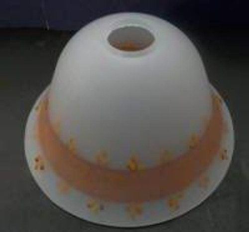 K16907 Reverse Hand Painted Gold Floor Lamp Shade K16907 Reverse Hand Painted Gold Floor Lamp Shade