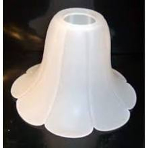 13445g Acid Etched Neck Less Bell (frosted) Lamp Shade 13445g Acid Etched Neck Less Bell (frosted) Lamp Shade