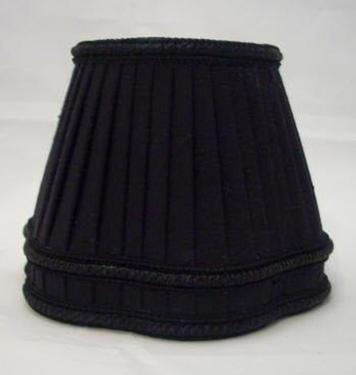 Black Out Scallop Gallery Pleat Shade Black Out Scallop Gallery Pleat Shade