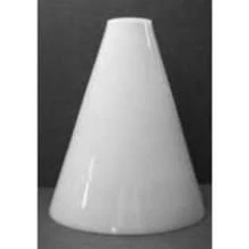 11223 White Glass Cone Lamp Shades 11223 White Glass Cone Lamp Shades