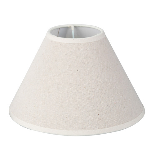 OuXean E14 E12 Chandelier Lampshade Hardback Candle Cotton Linen Lampshade 8 Inch for Wall Lamp Pedent Light Table Lamp