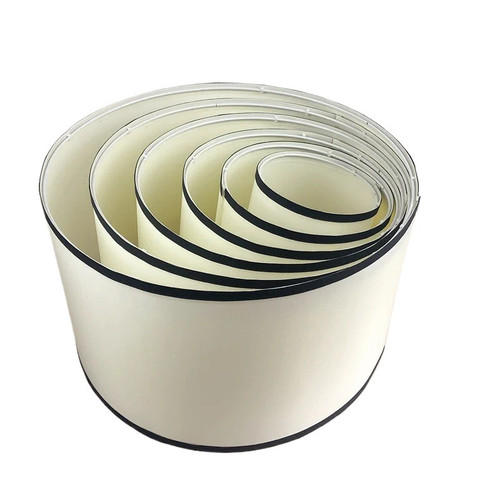 Cylinder Ceiling Pendant Light Shade Yellow Finish Traditional White black line Lampshade Suitable for Living Room Table Lamp