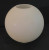 62328 Satin Cream Eight Inch Ball Glass Lamp Shade