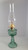Bottle Green Oil Lamp