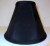 Black Silk Empire Clip On Lampshade